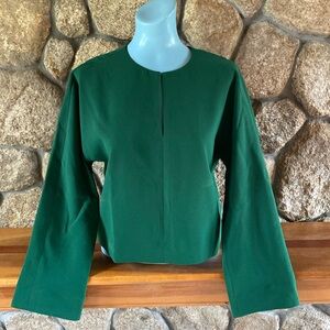 J. Crew 365 Green Top, NWT